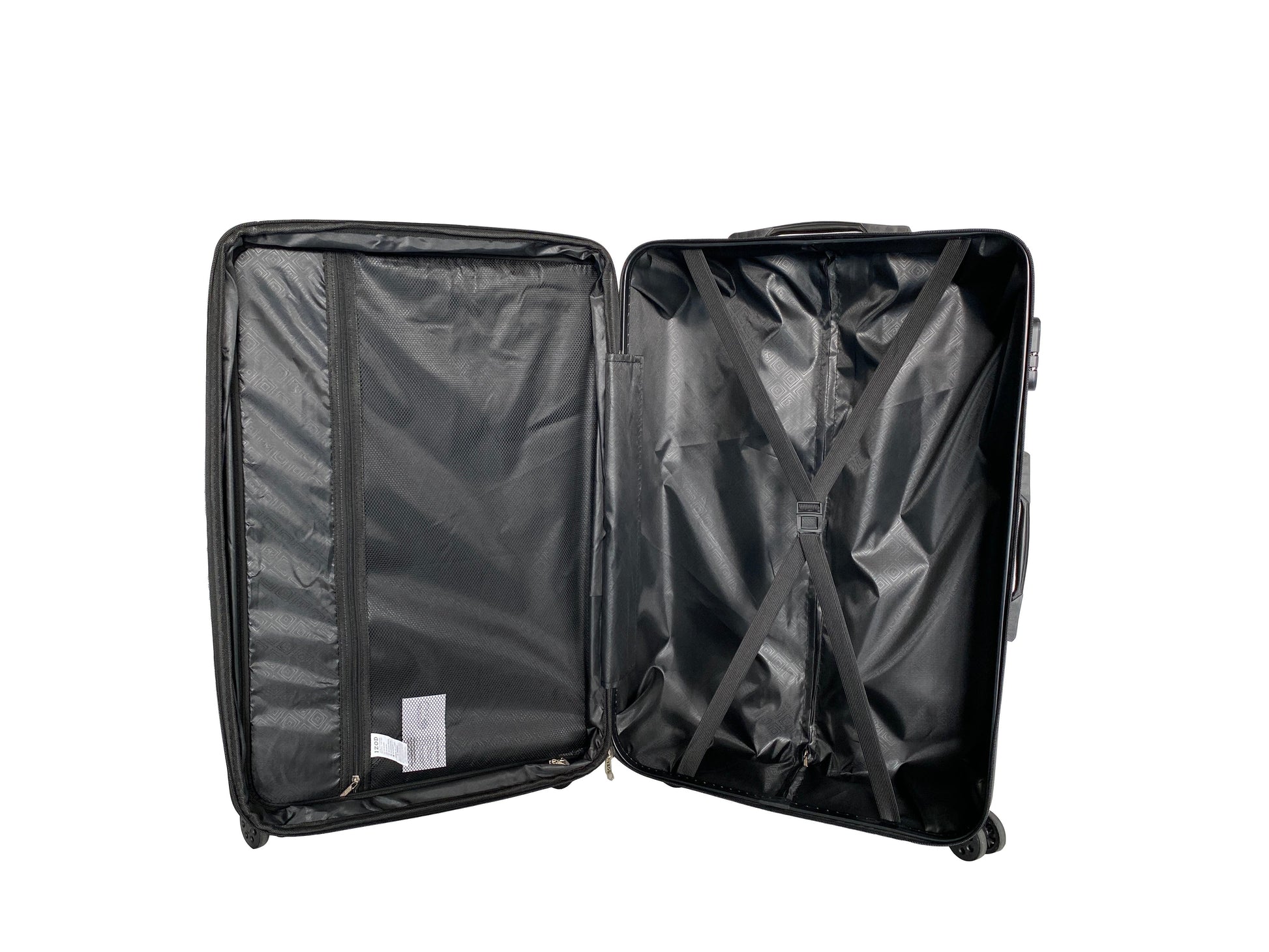 IZOD Clara Expandable Hard shell Lightweight 3 Piece Luggage Set - Stiles Supply Co.