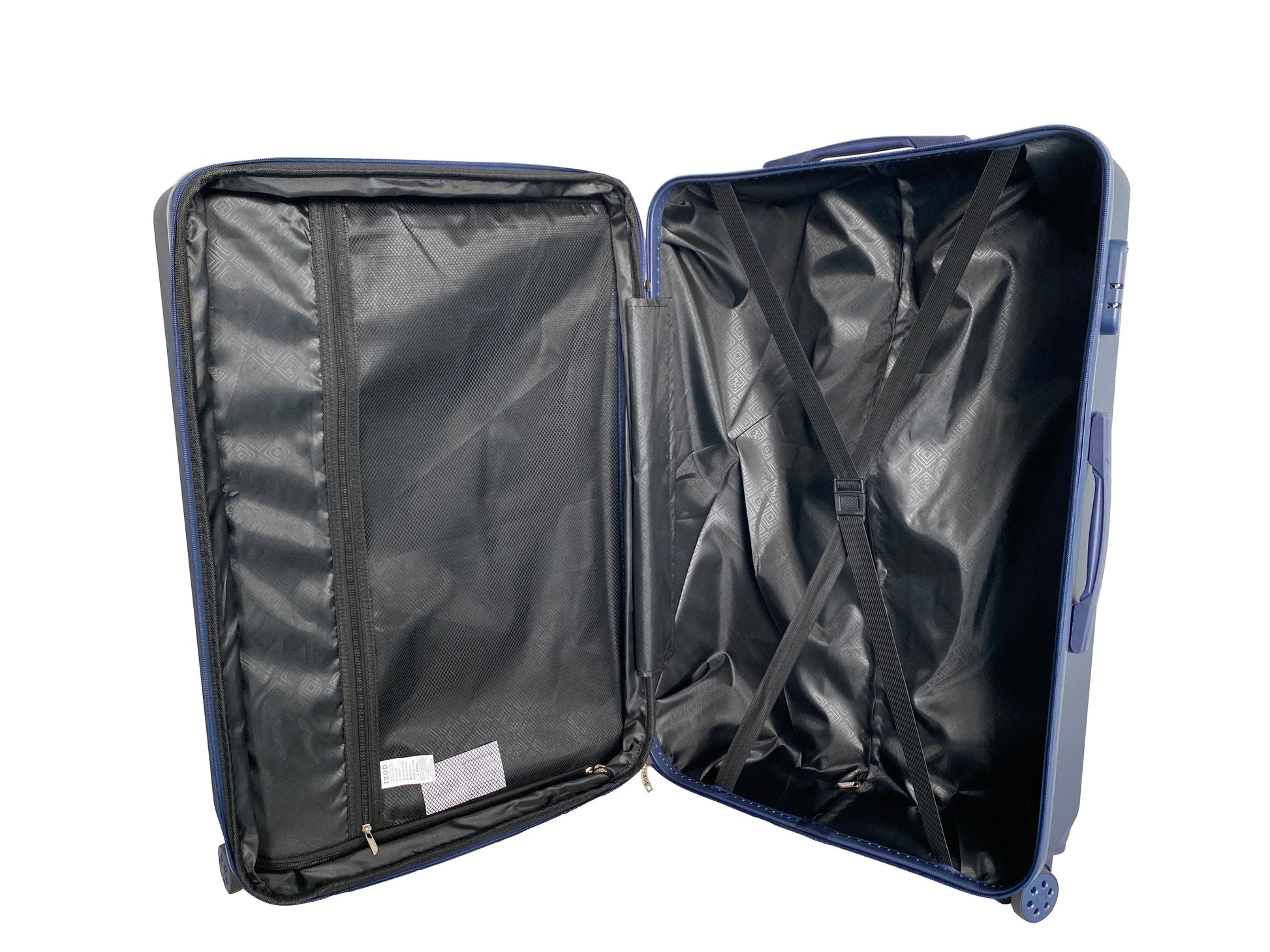 IZOD Clara Expandable Hard shell Lightweight 3 Piece Luggage Set - Stiles Supply Co.