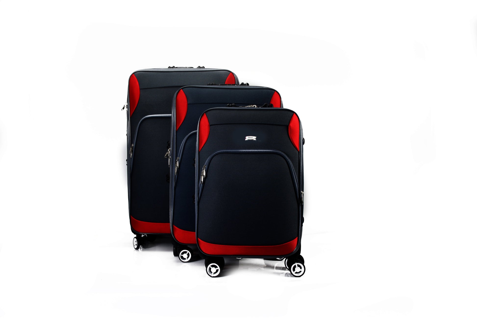 Mirage Letty Soft Shell Lightweight Expandable 3 Piece Luggage Set - Stiles Supply Co.