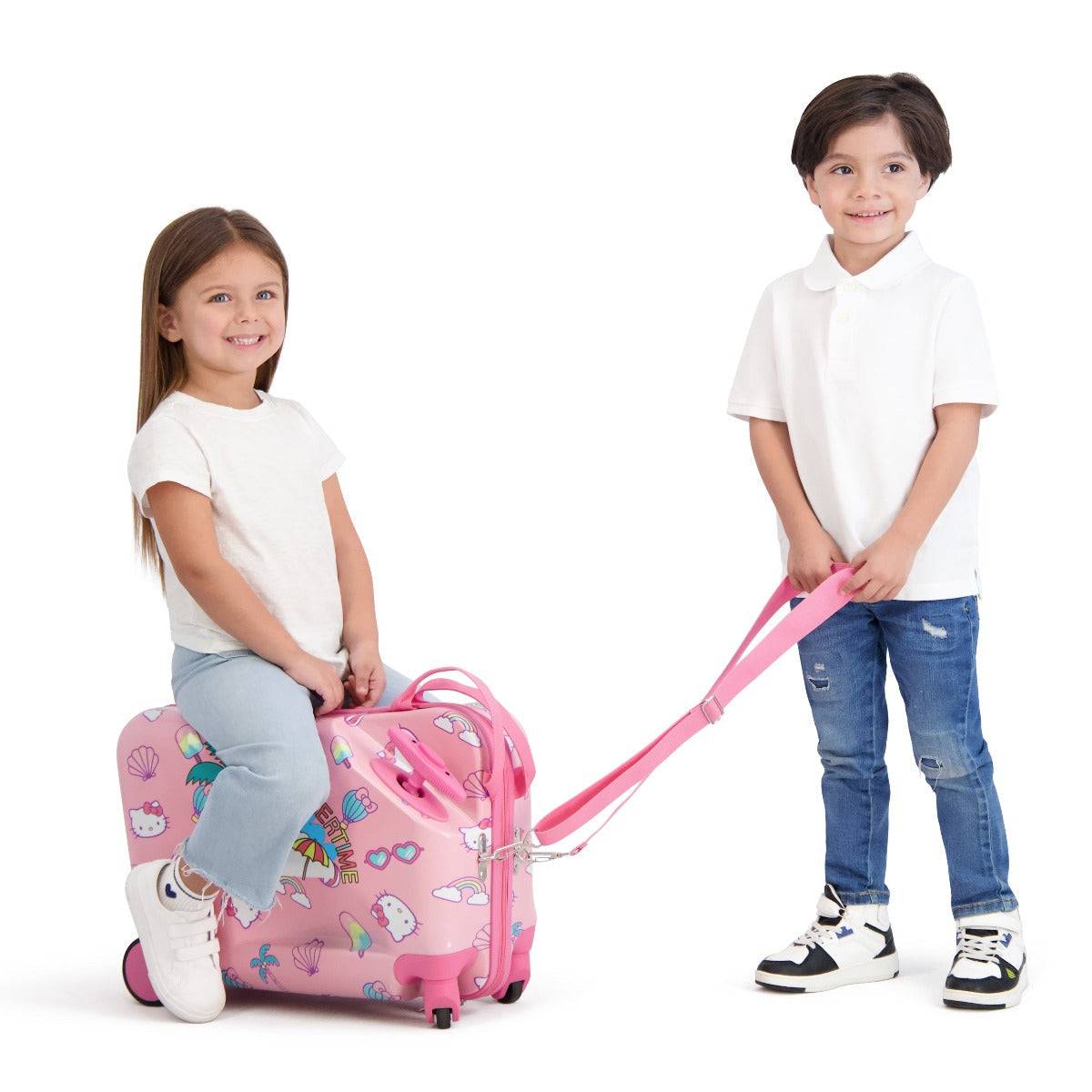 Ful X Hello Kitty Ride-on Summertime Kids 14.5" Luggage - Stiles Supply Co.