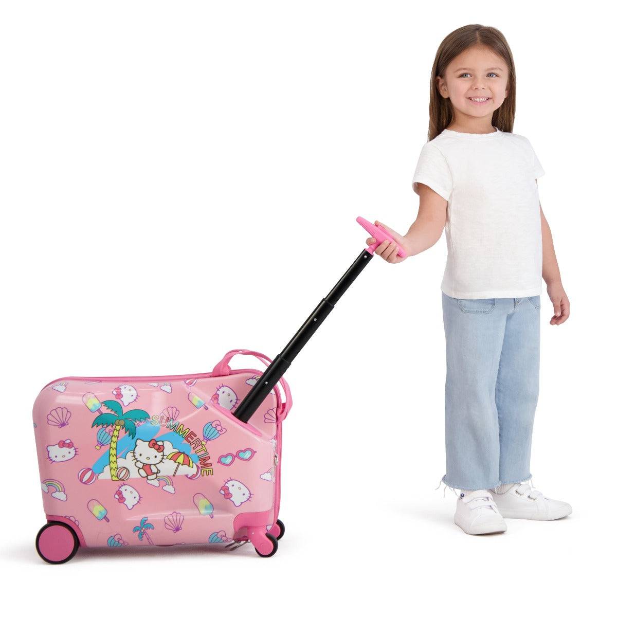 Ful X Hello Kitty Ride-on Summertime Kids 14.5" Luggage - Stiles Supply Co.