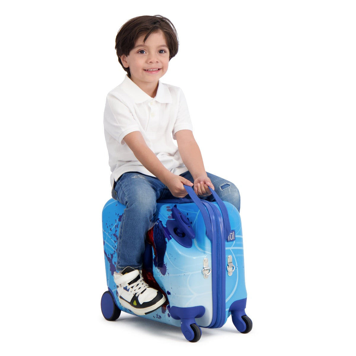 Marvel Ful Ride-on Luggage Spiderman Kids 14.5" Luggage - Stiles Supply Co.