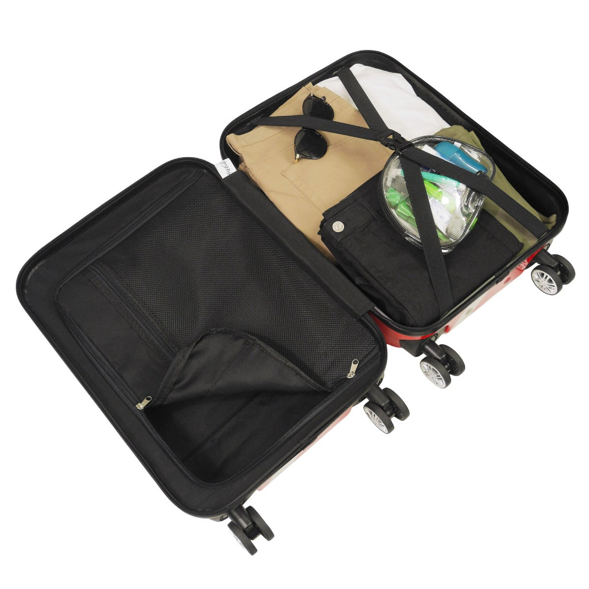 Coca Cola 21" Red Hardside Spinner Luggage - Stiles Supply Co.