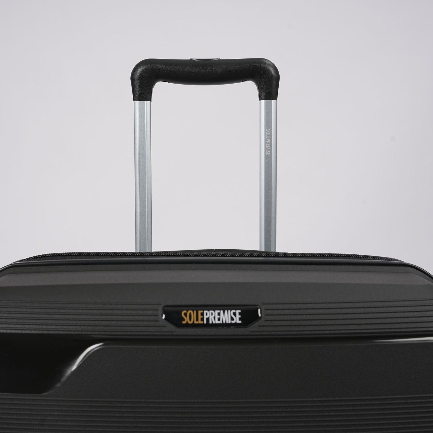 Sole Premise 28-inch Black Hardcase Checked Luggage