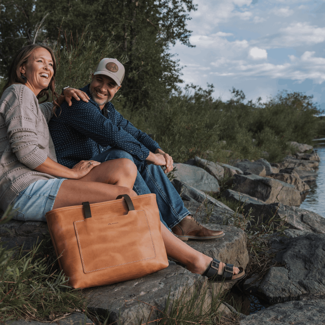 Range Leather Denali Market Tote