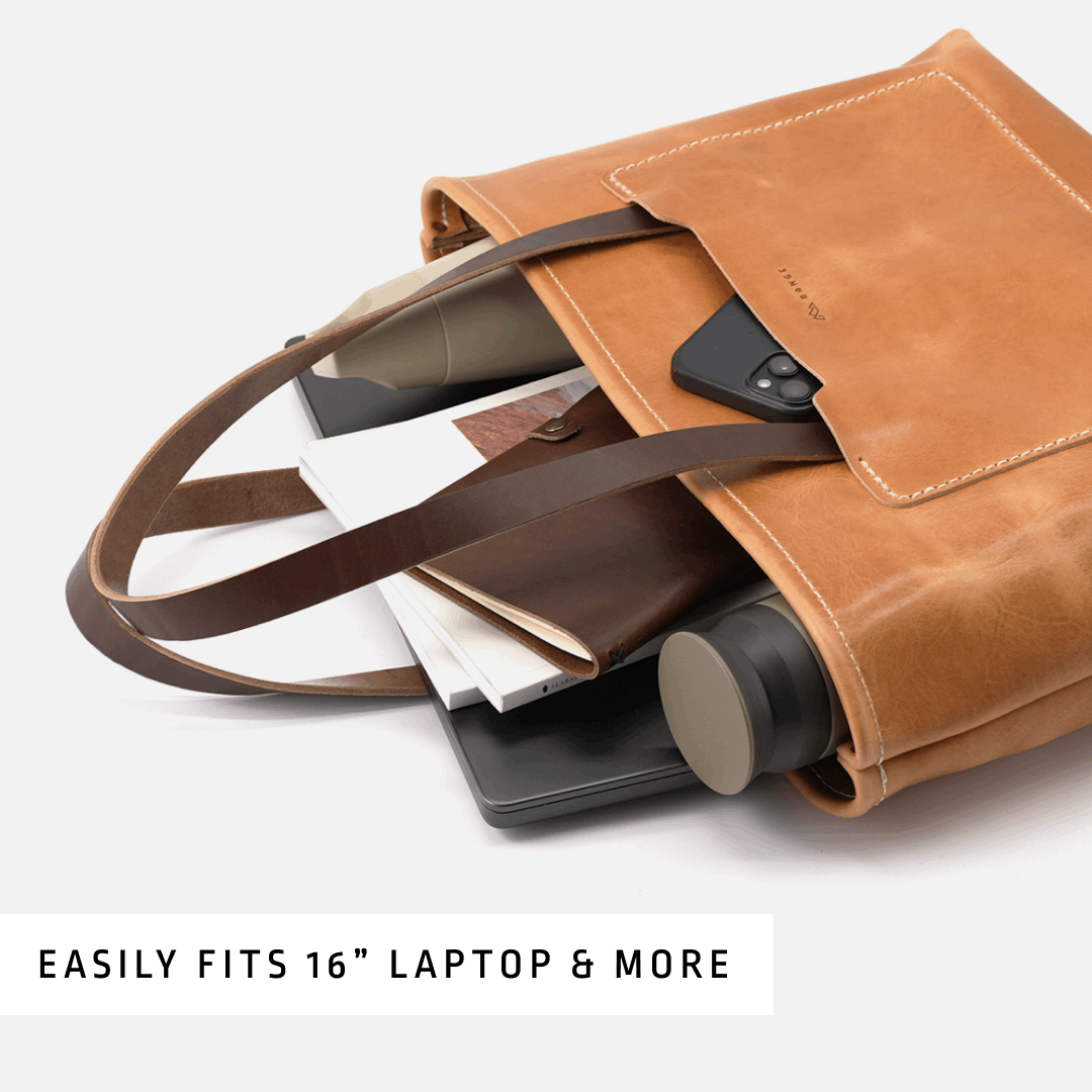 Range Leather Denali Market Tote