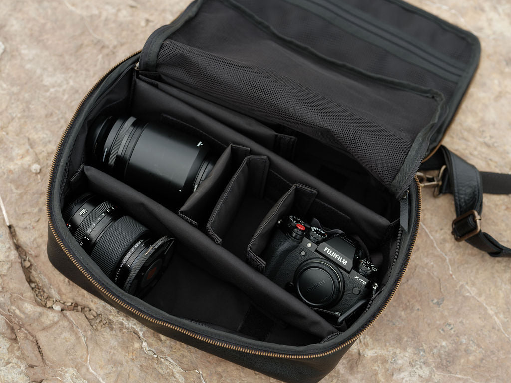 Romfre Leather CPAP Travel Bag - Stiles Supply Co.