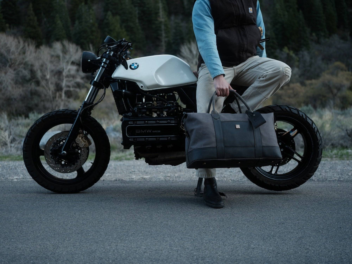 Romfre Waxed Canvas Kona Duffel - Stiles Supply Co.