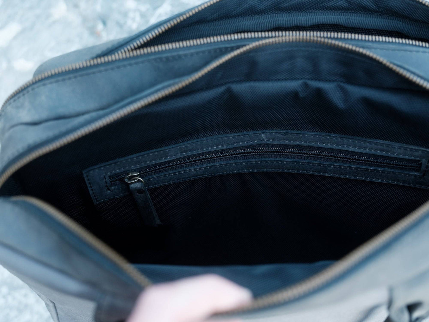Romfre Waxed Canvas Pilot Bag - Stiles Supply Co.