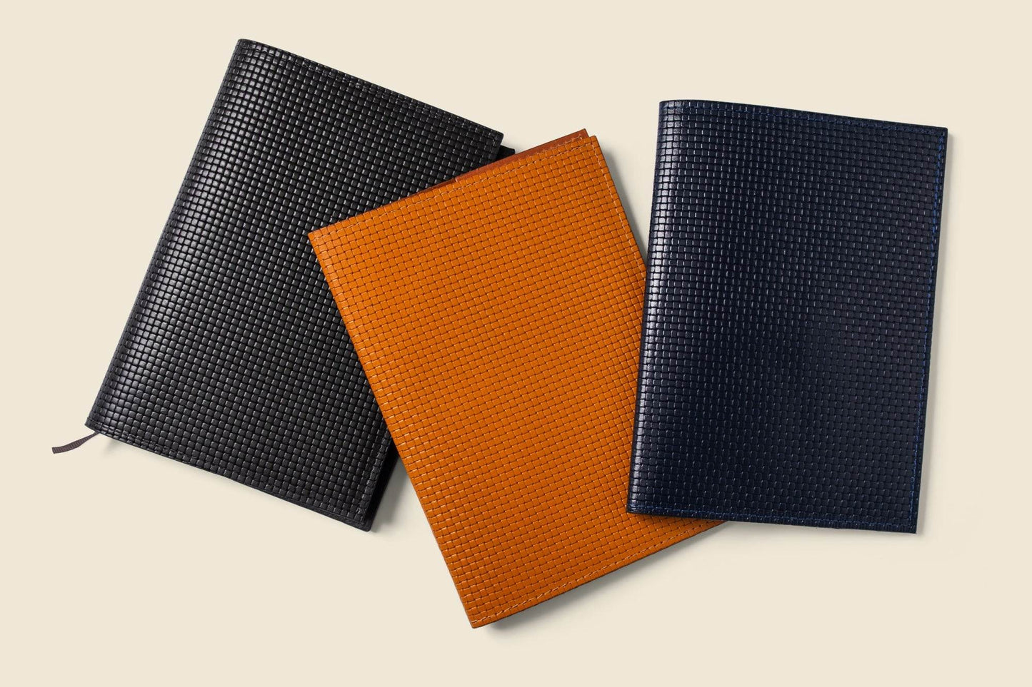 CASUPO Refillable A5 Leather Notebook Cover – Navy Limited Edition