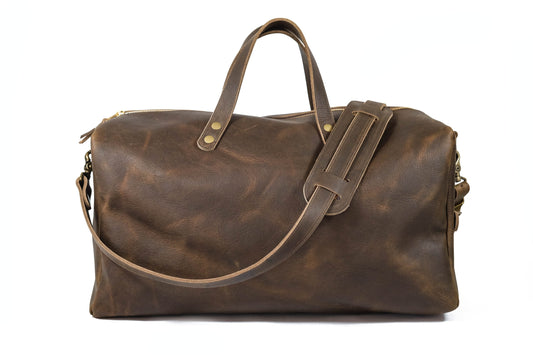 Twisted Arrow Weekend Warrior Leather Duffle Bag