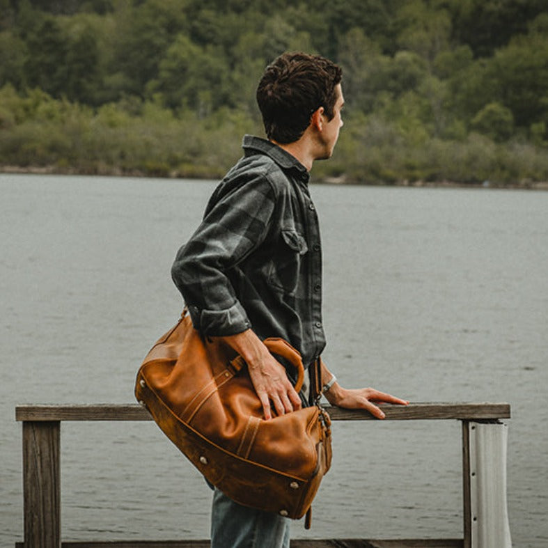 Steel Horse Leather The Dagny Weekender Bag - Stiles Supply Co.
