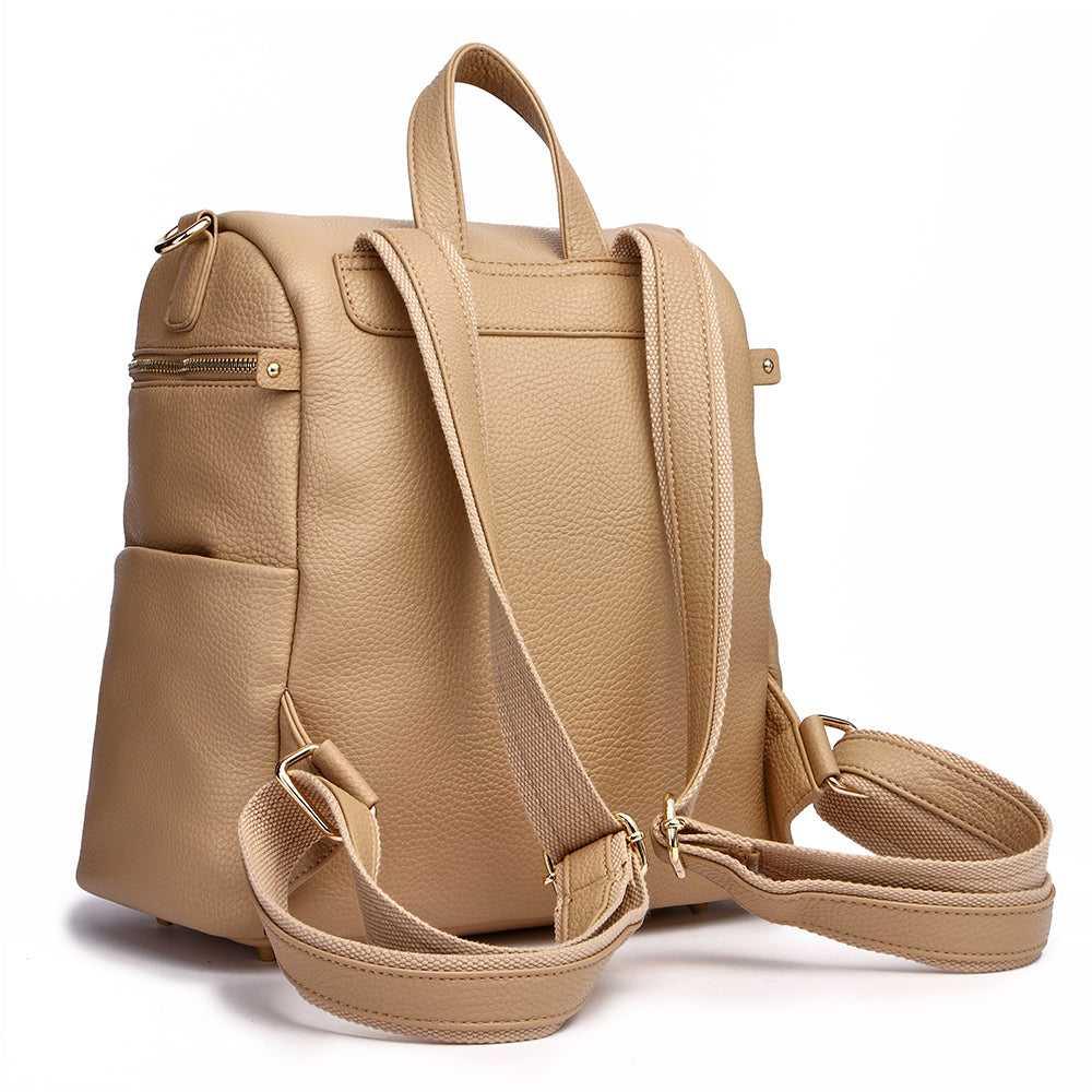 Luli Bebe Petit Diaper Bag Latte Brown