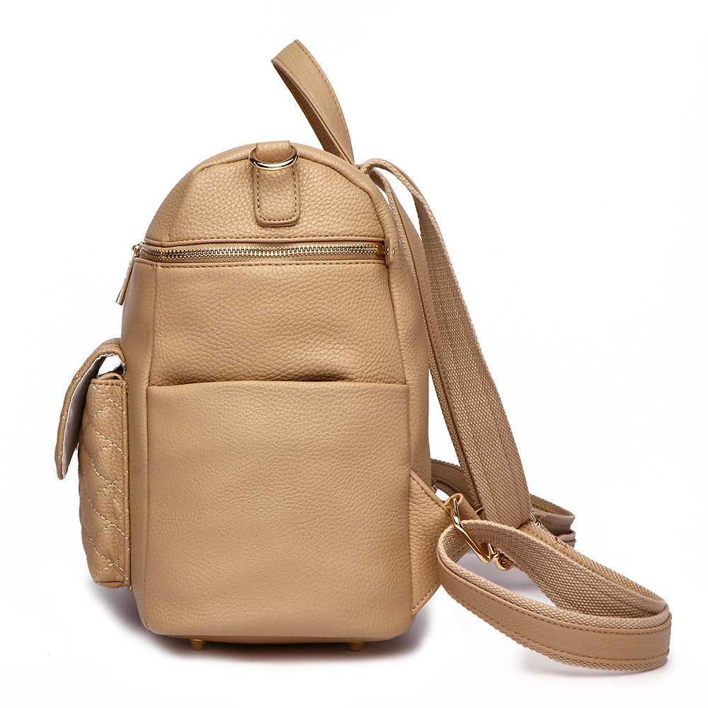 Luli Bebe Petit Diaper Bag Latte Brown