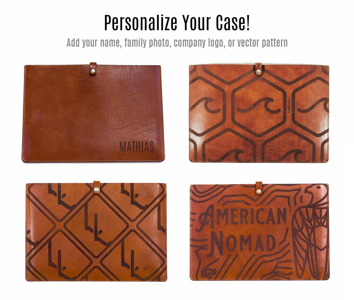 Lifetime Leather Co. Leather Laptop Sleeve - Stiles Supply Co.