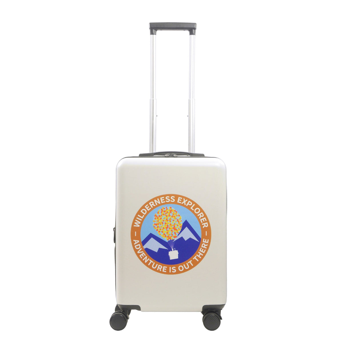 Disney Up 22.5" White Carry-On Suitcase Luggage - Stiles Supply Co.