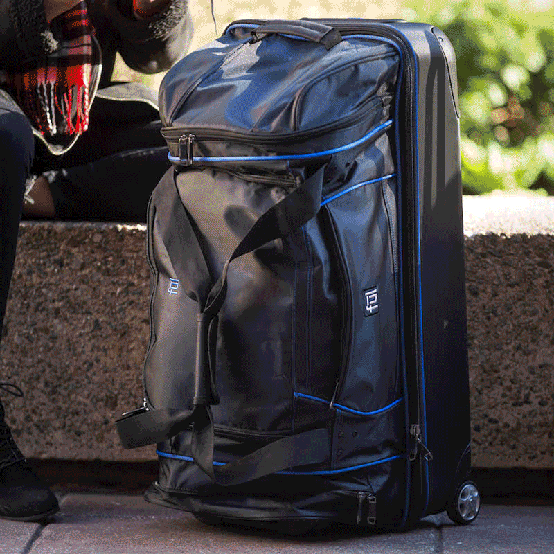 Workhorse 30" Split Level Black FŪL Rolling Duffle Bag - Stiles Supply Co.