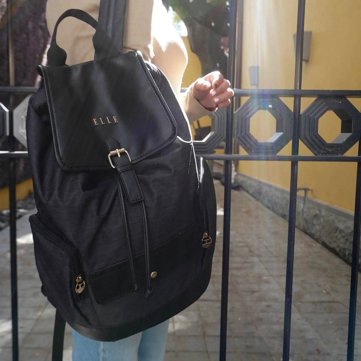 ELLE Eleganza 25L Monogram Backpack - Stiles Supply Co.