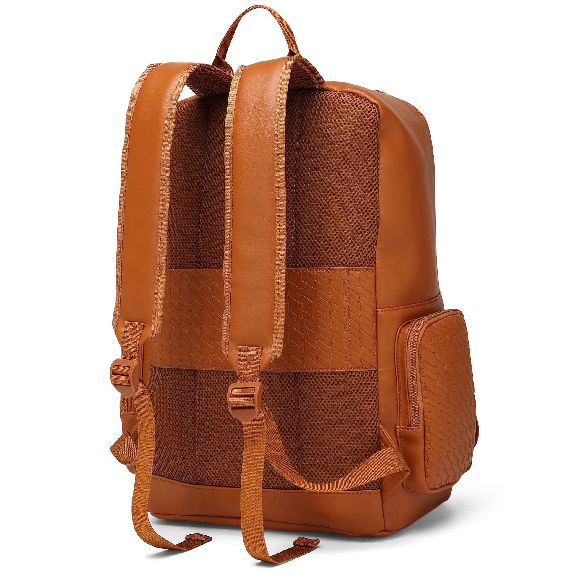 ELLE Leisure Luxe 27L Vegan Leather Backpack - Stiles Supply Co.