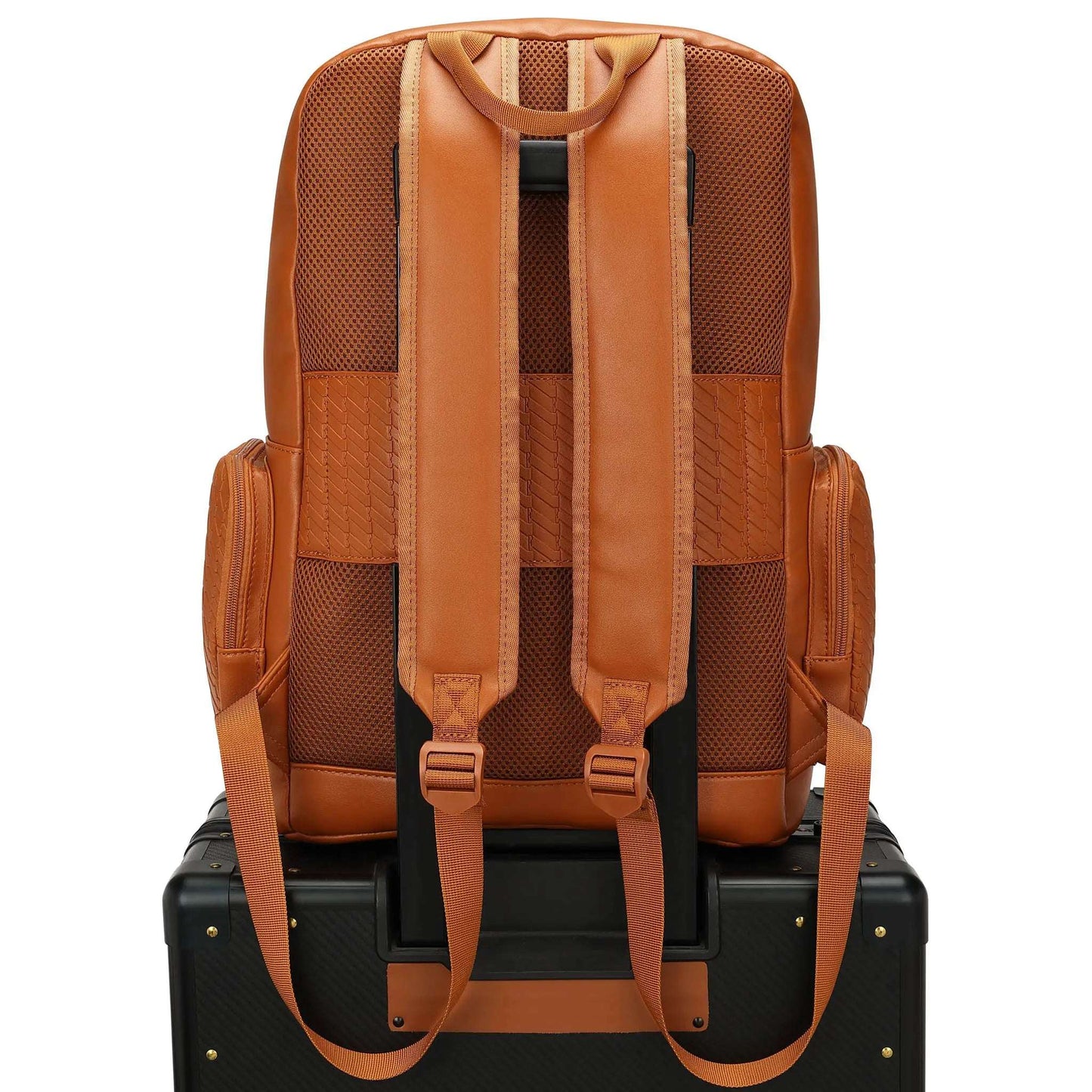 ELLE Leisure Luxe 27L Vegan Leather Backpack - Stiles Supply Co.