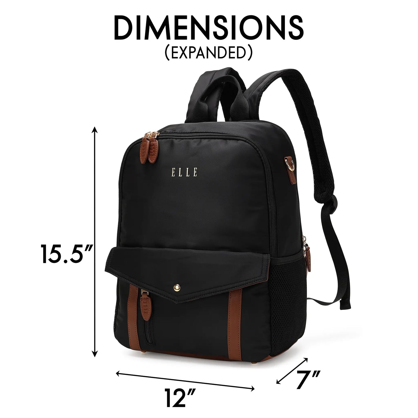 ELLE Travel Luxe Journey Backpack & Weekender Set