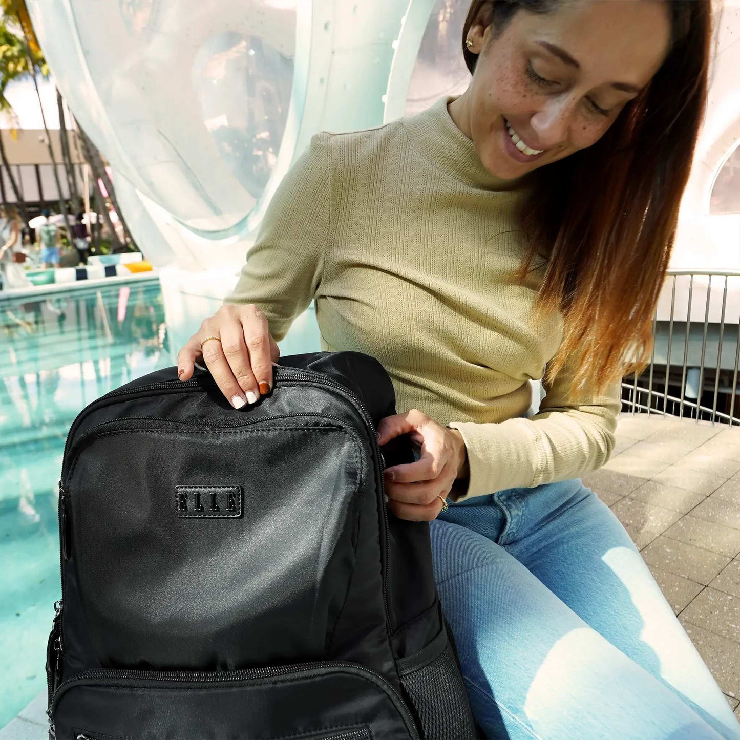 ELLE Travel Voyage Backpack & Weekender Set