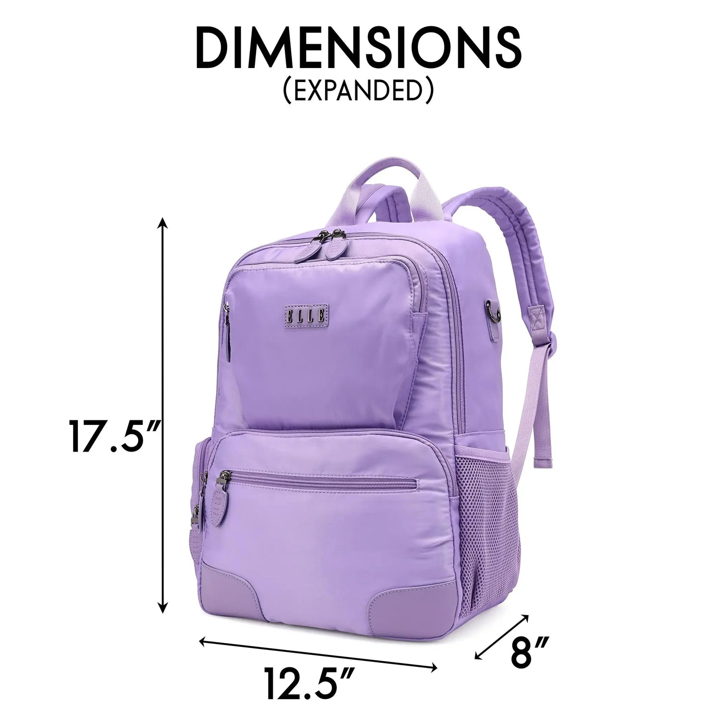 ELLE Travel Voyage Backpack & Weekender Set
