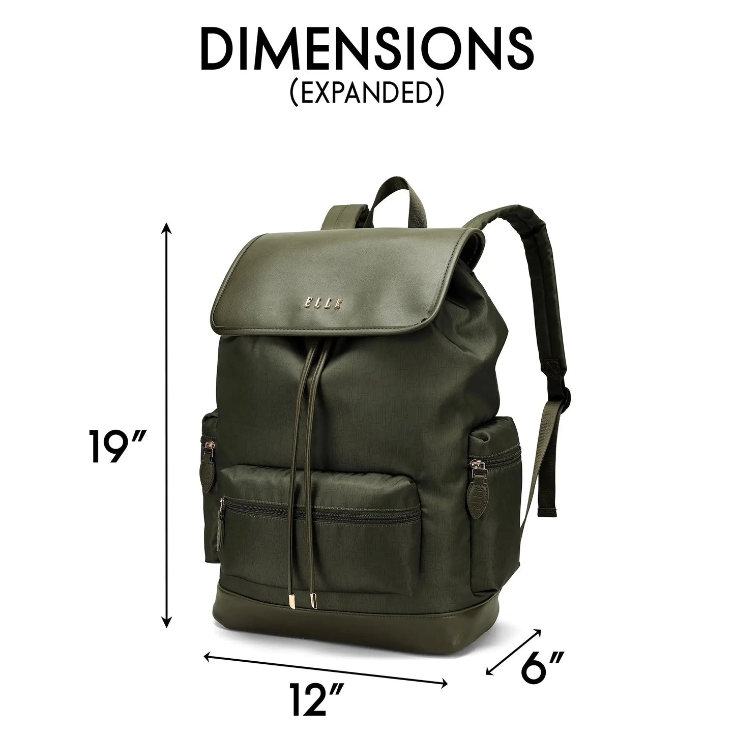 ELLE Travel Wayfarer Backpack & Duffel Set