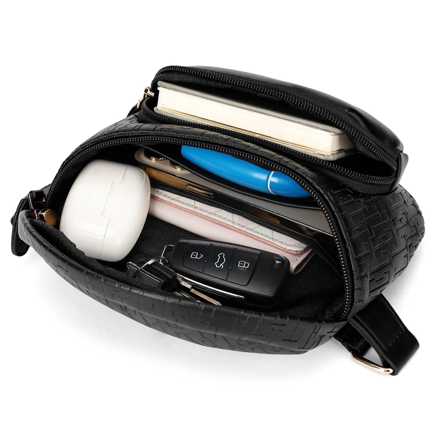 ELLE Wayfarer 1.6L Vegan Leather Crossbody Bag - Stiles Supply Co.