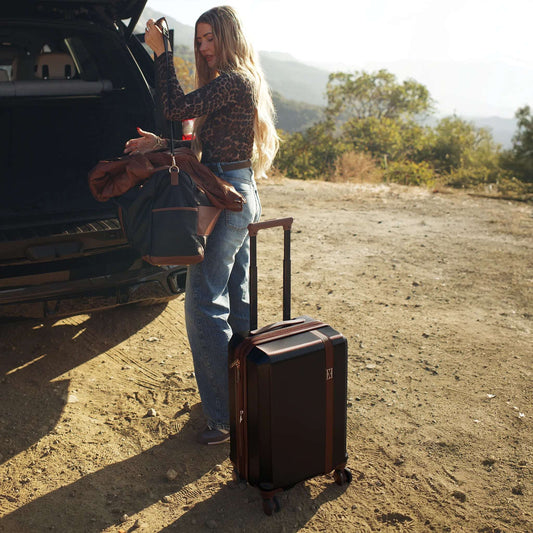 ELLE Travel Luxe Journey 5 Piece Luggage Set