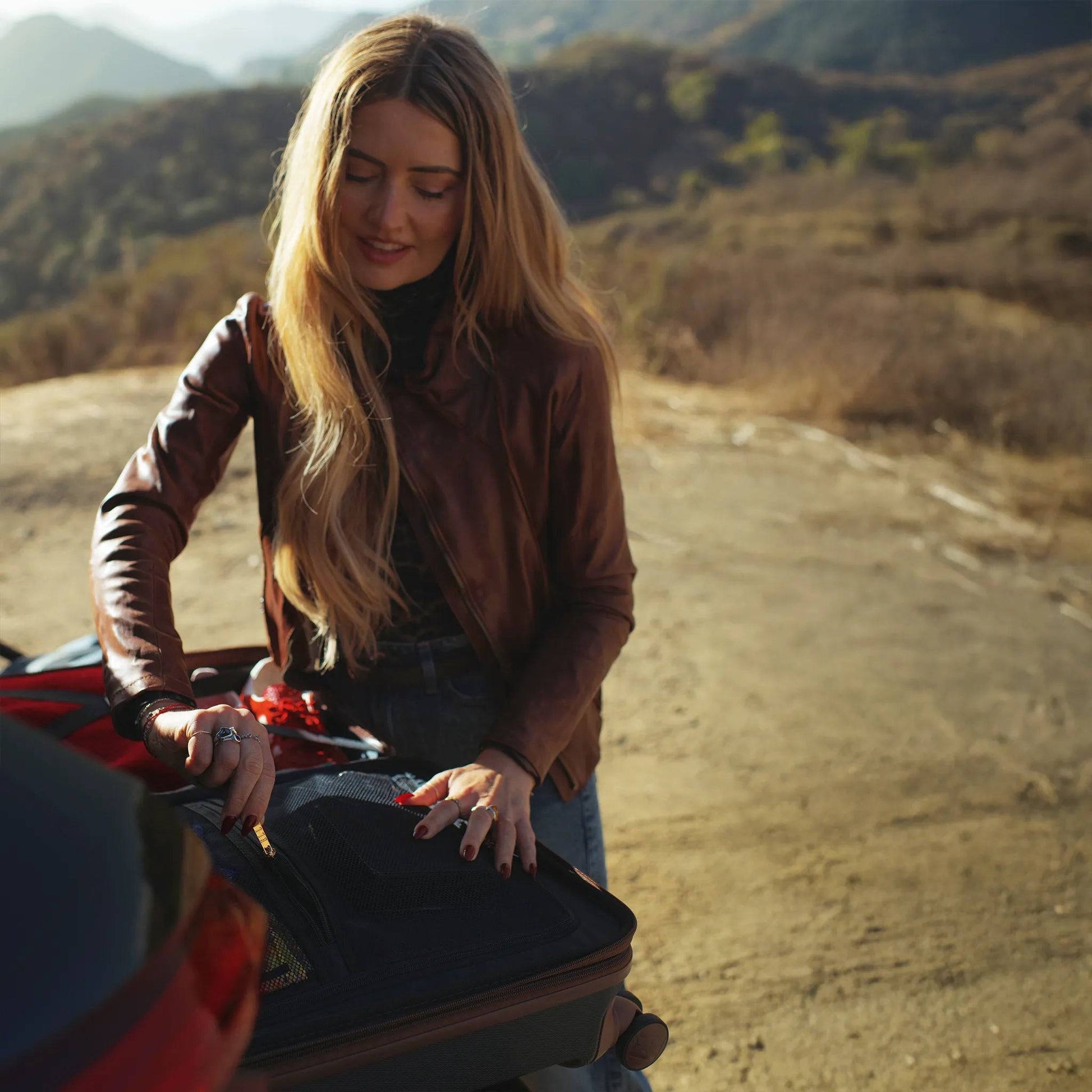 ELLE Travel Luxe Journey Backpack & Weekender Set