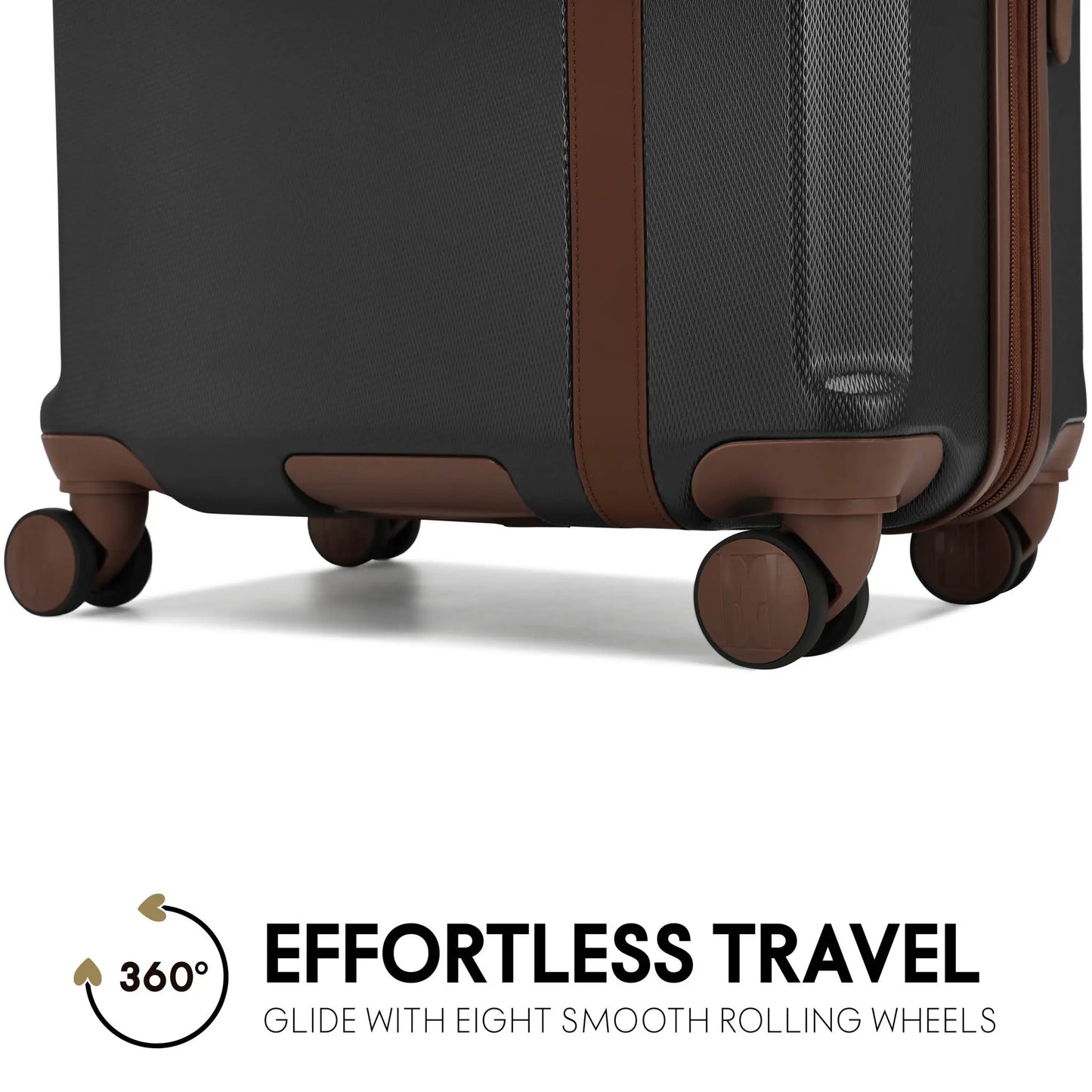 ELLE Travel Luxe Journey 5 Piece Luggage Set