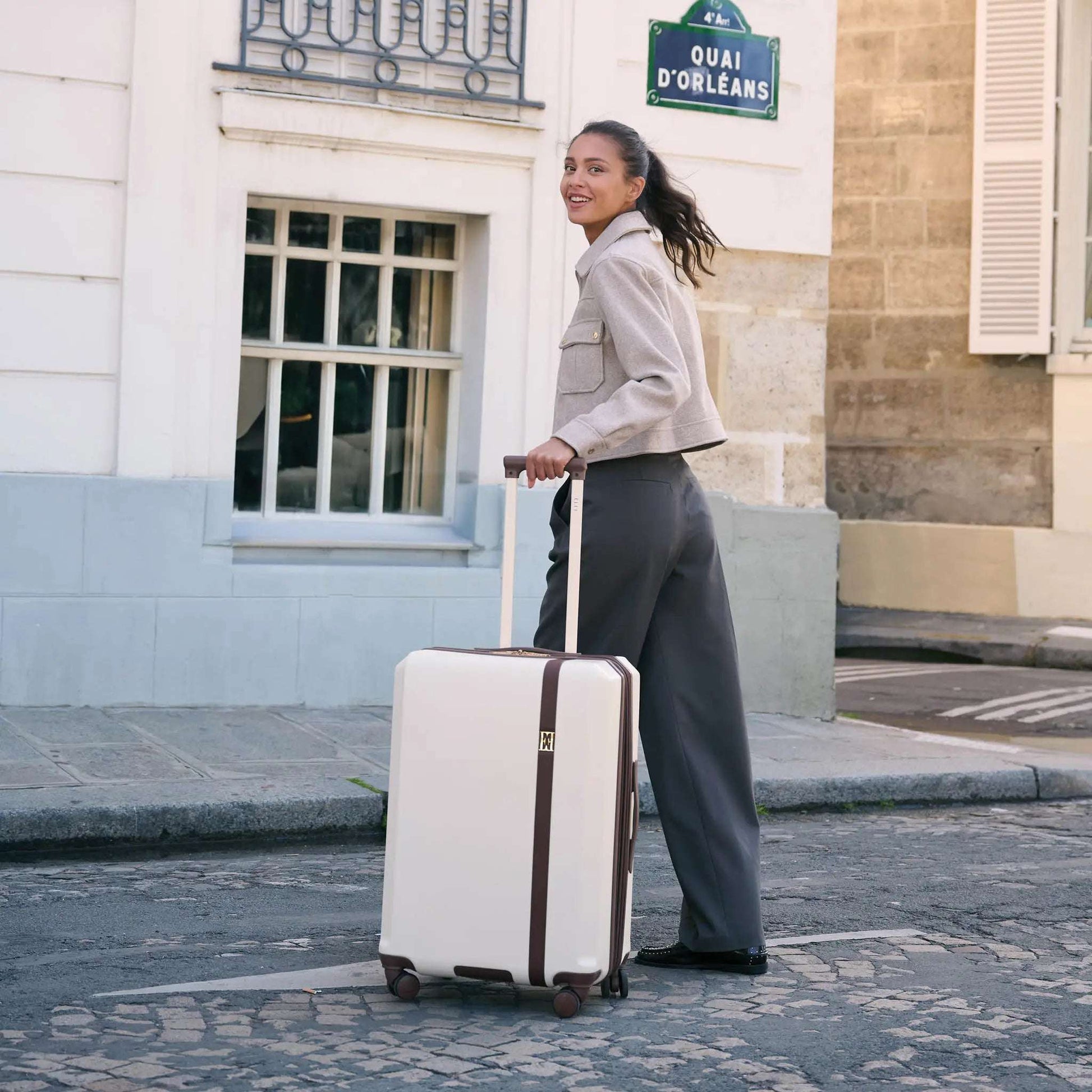 ELLE Luxe Journey Retro Luggage Set - Stiles Supply Co.