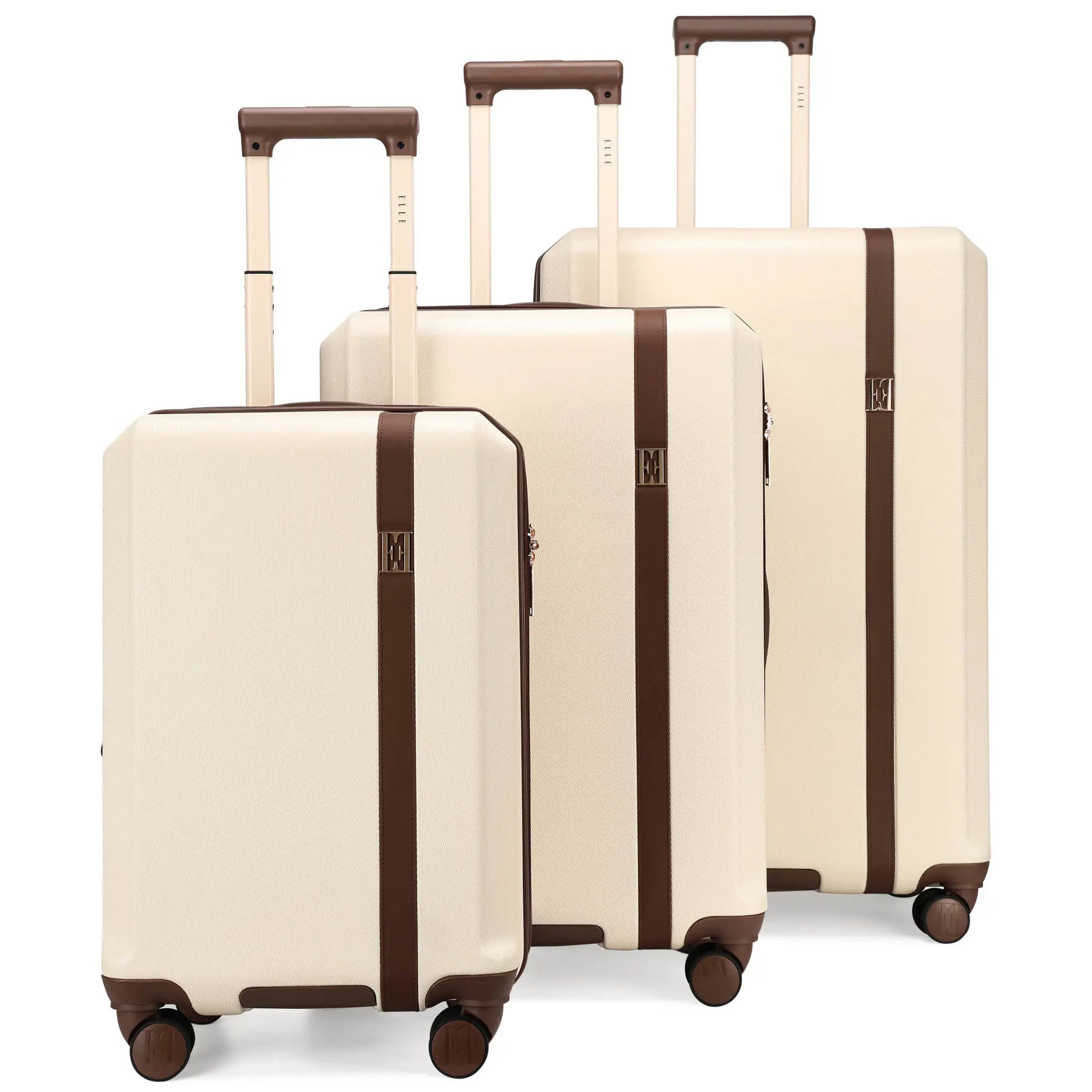 ELLE Luxe Journey Retro Luggage Set - Stiles Supply Co.