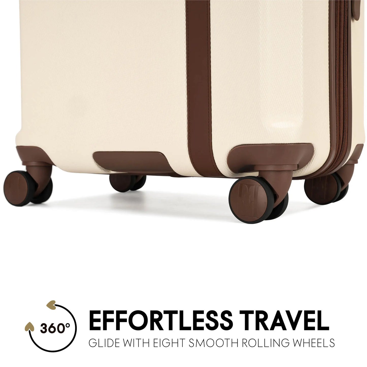 ELLE Luxe Journey Retro Luggage Set - Stiles Supply Co.