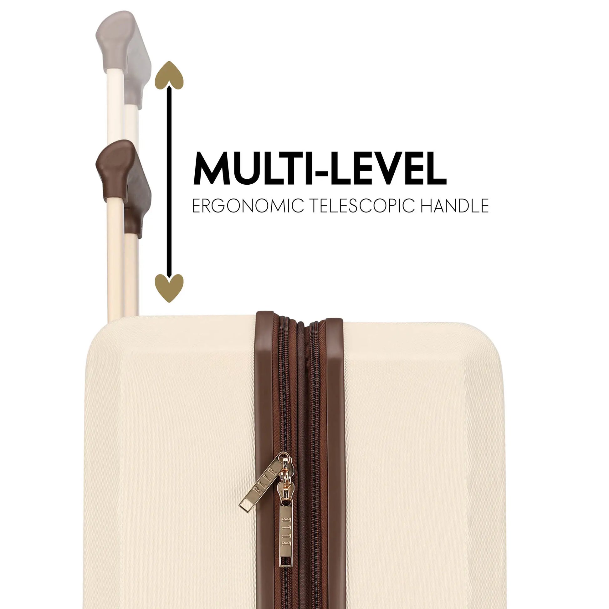 ELLE Luxe Journey Retro Luggage Set - Stiles Supply Co.