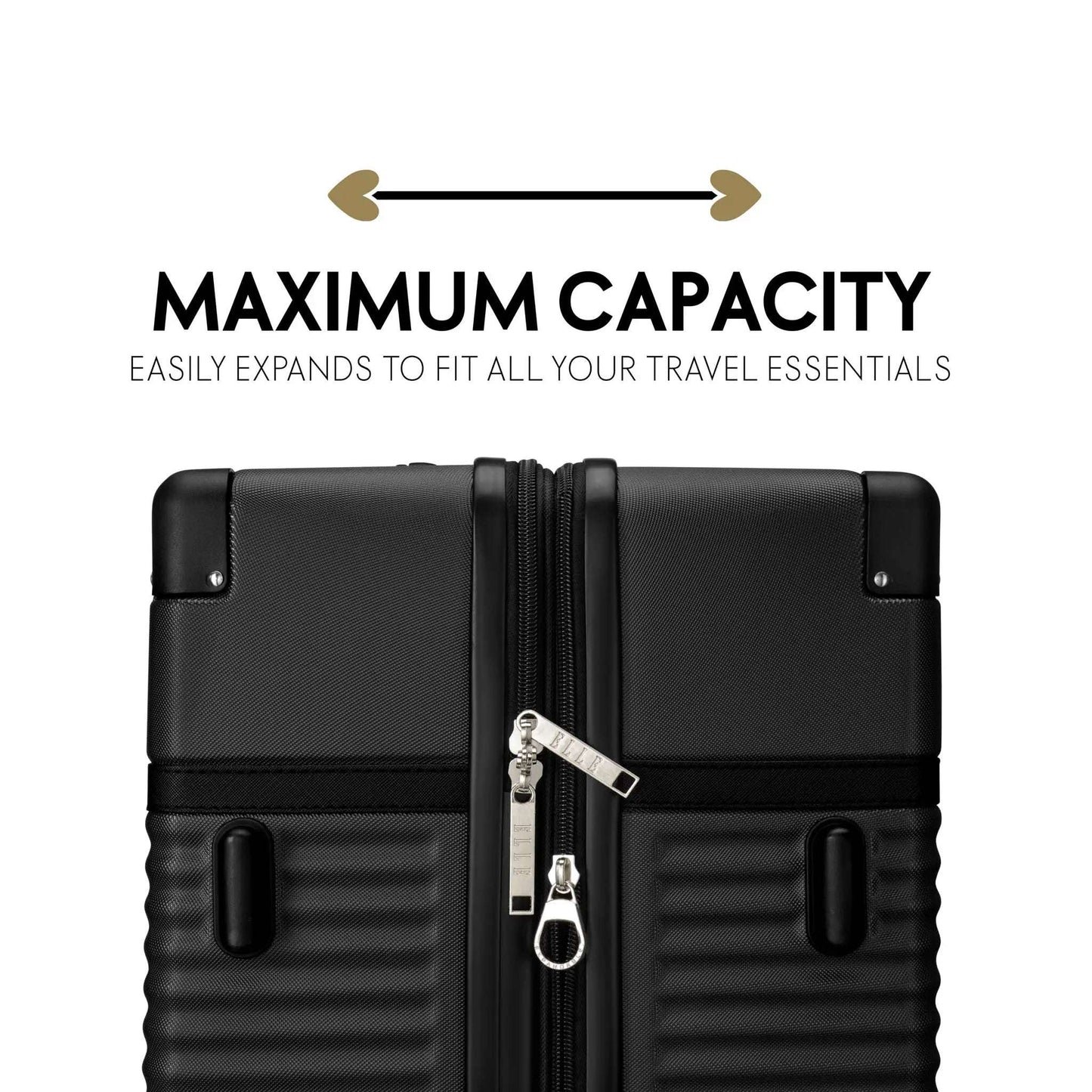 ELLE Belleville Retro Luggage Set - Stiles Supply Co.