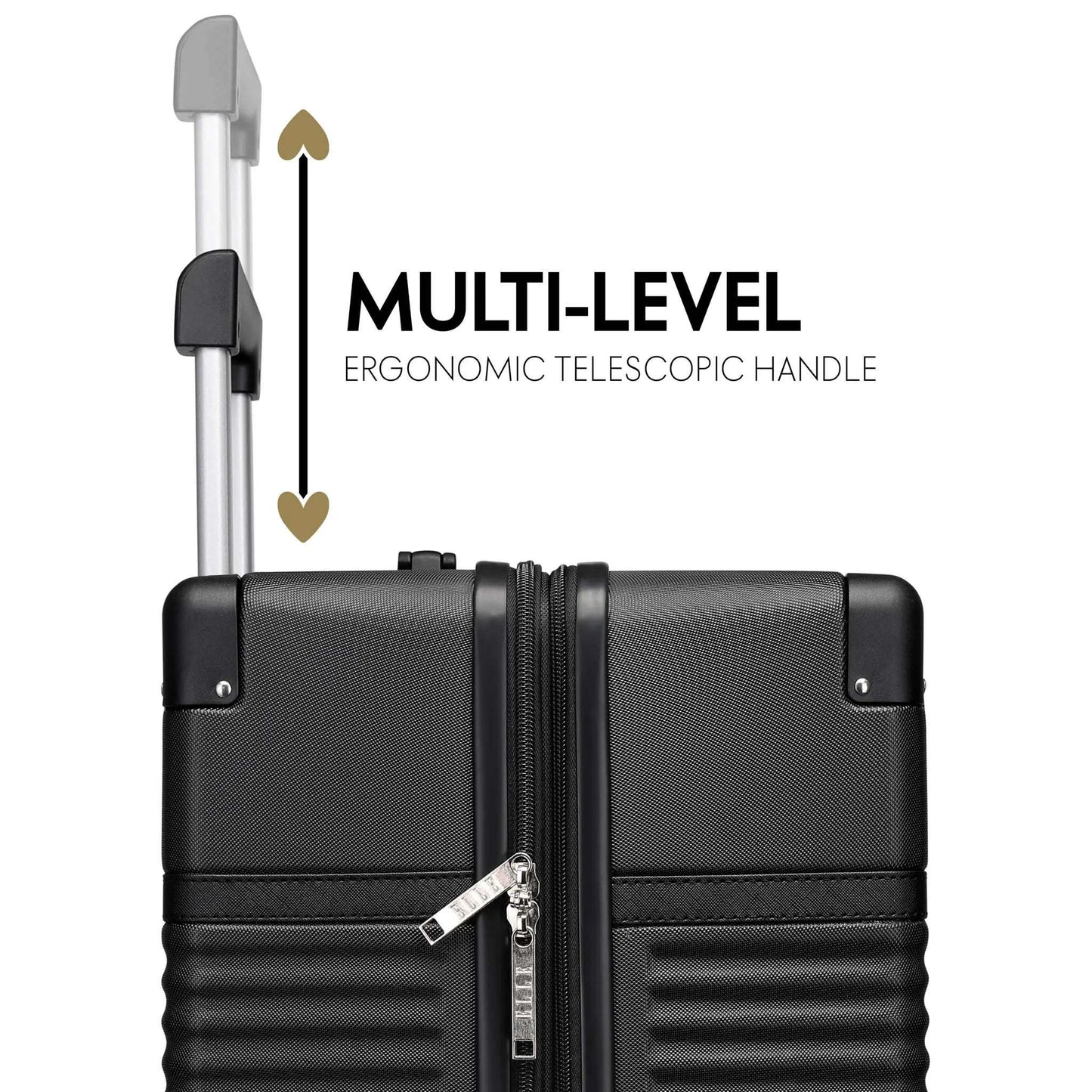 ELLE Belleville Retro Luggage Set - Stiles Supply Co.