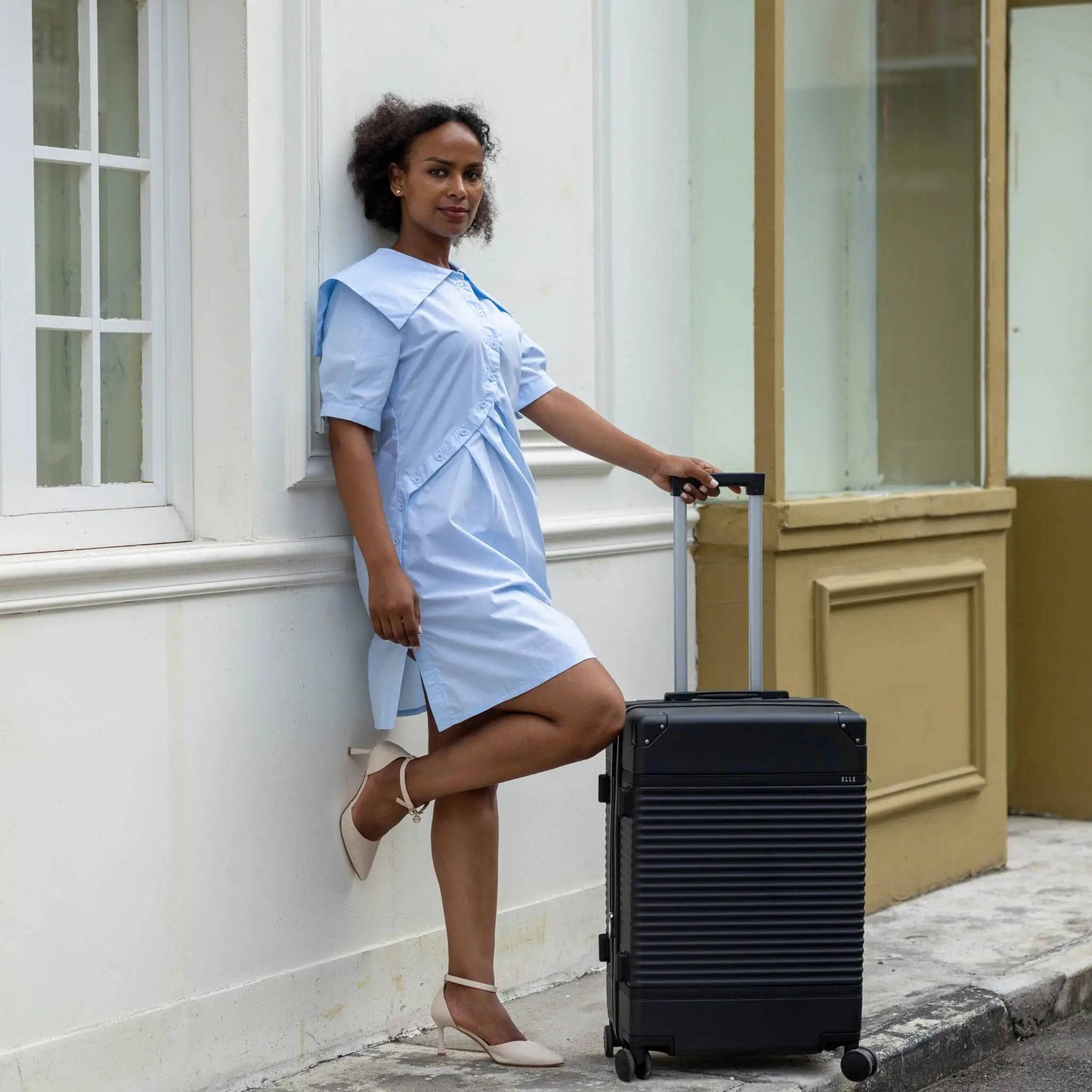 ELLE Belleville Retro Luggage Set - Stiles Supply Co.