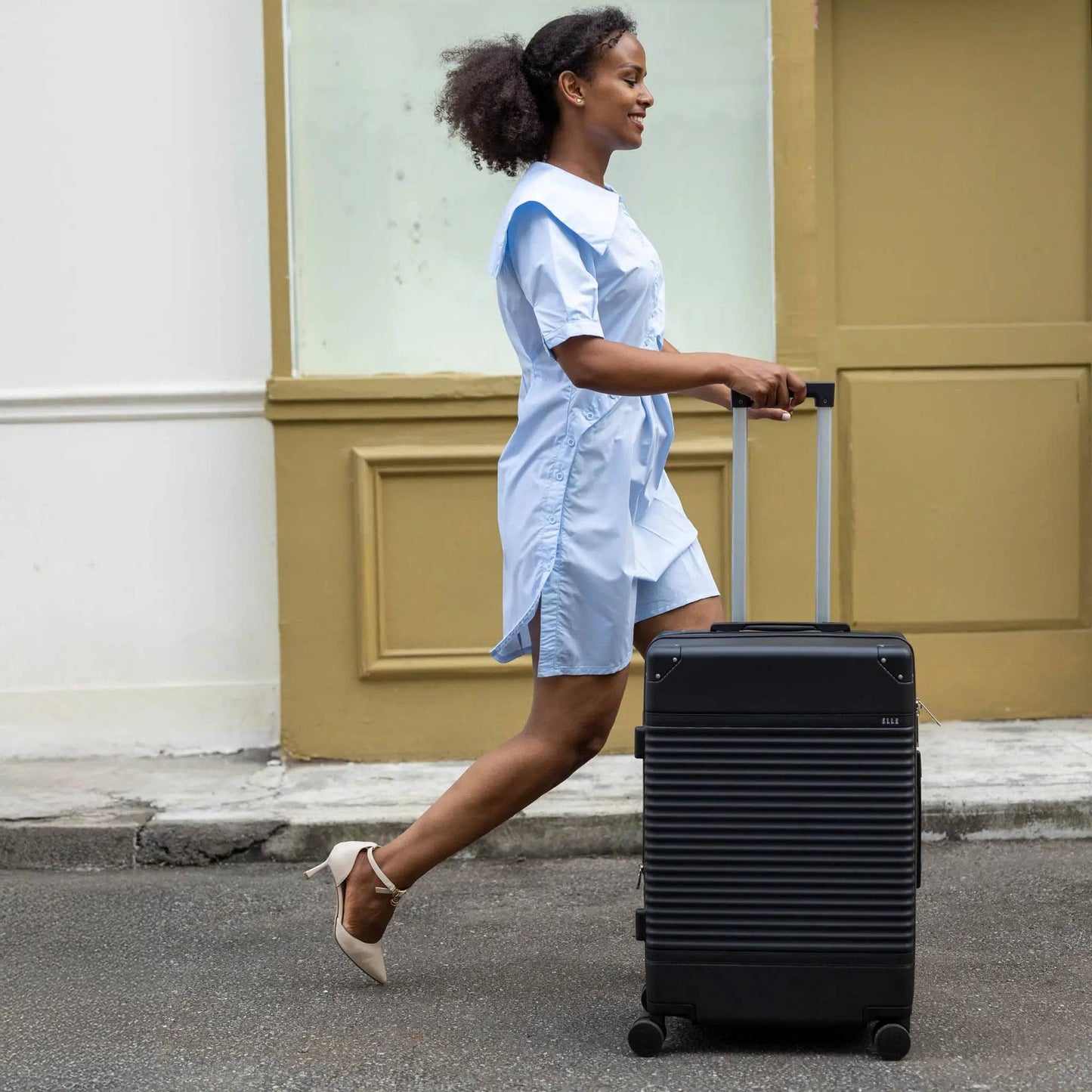 ELLE Belleville Retro Luggage Set - Stiles Supply Co.