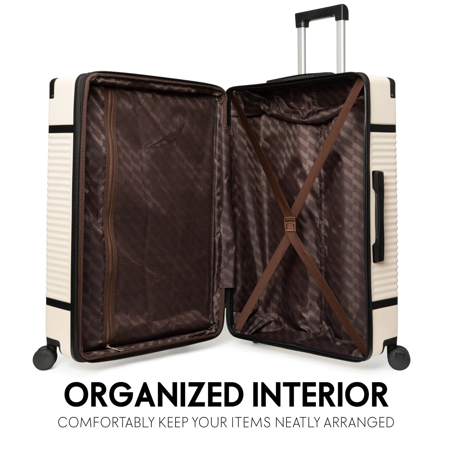 ELLE Belleville Retro Luggage Set - Stiles Supply Co.