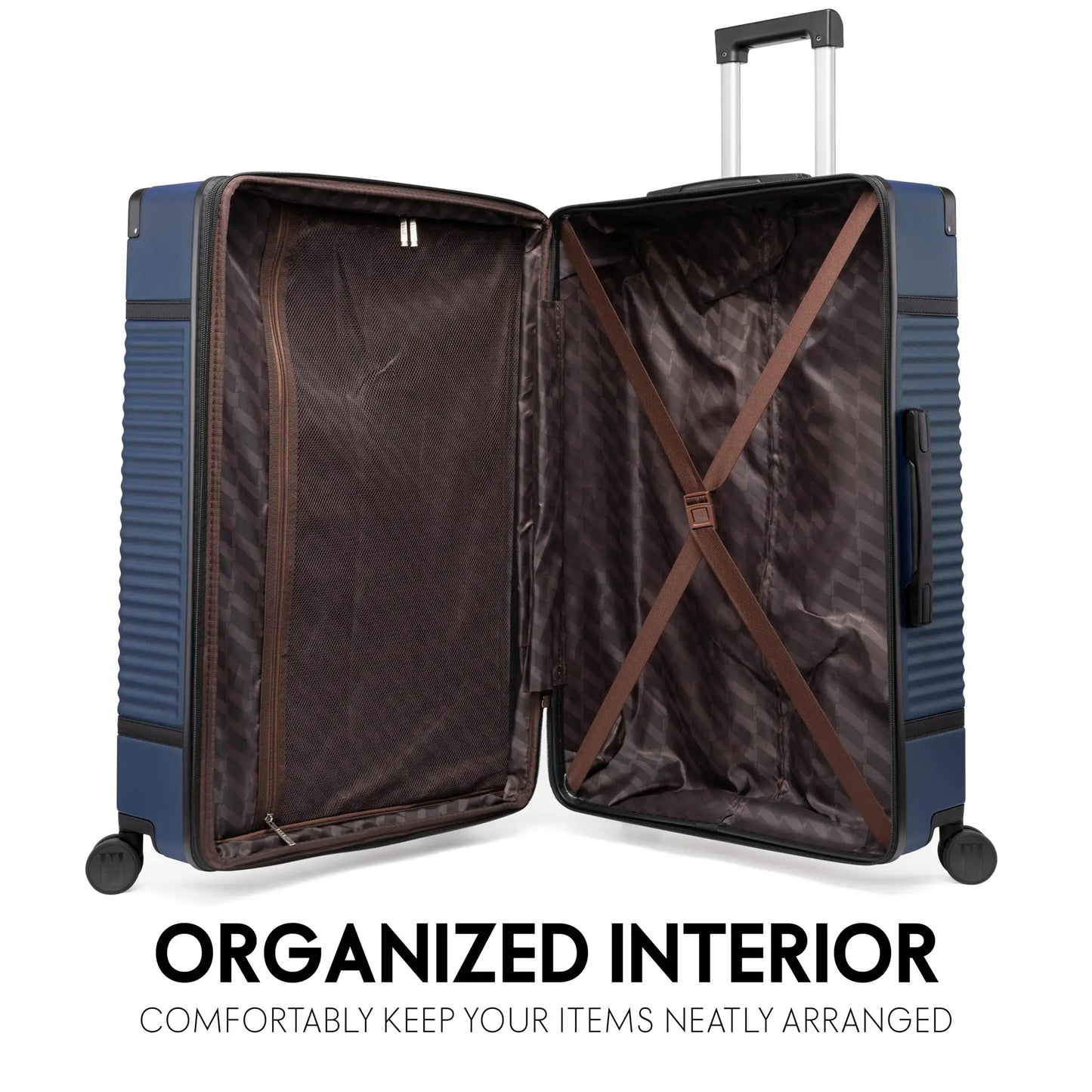 ELLE Belleville Retro Luggage Set - Stiles Supply Co.