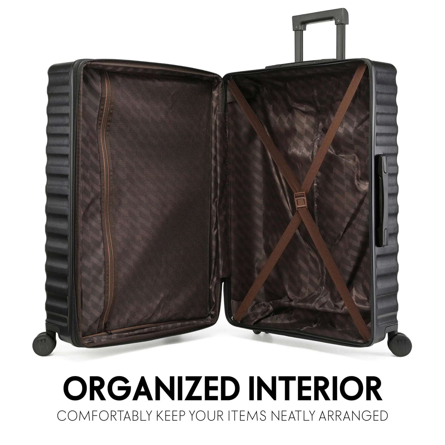 ELLE Excursion Chic Luggage Set - Stiles Supply Co.