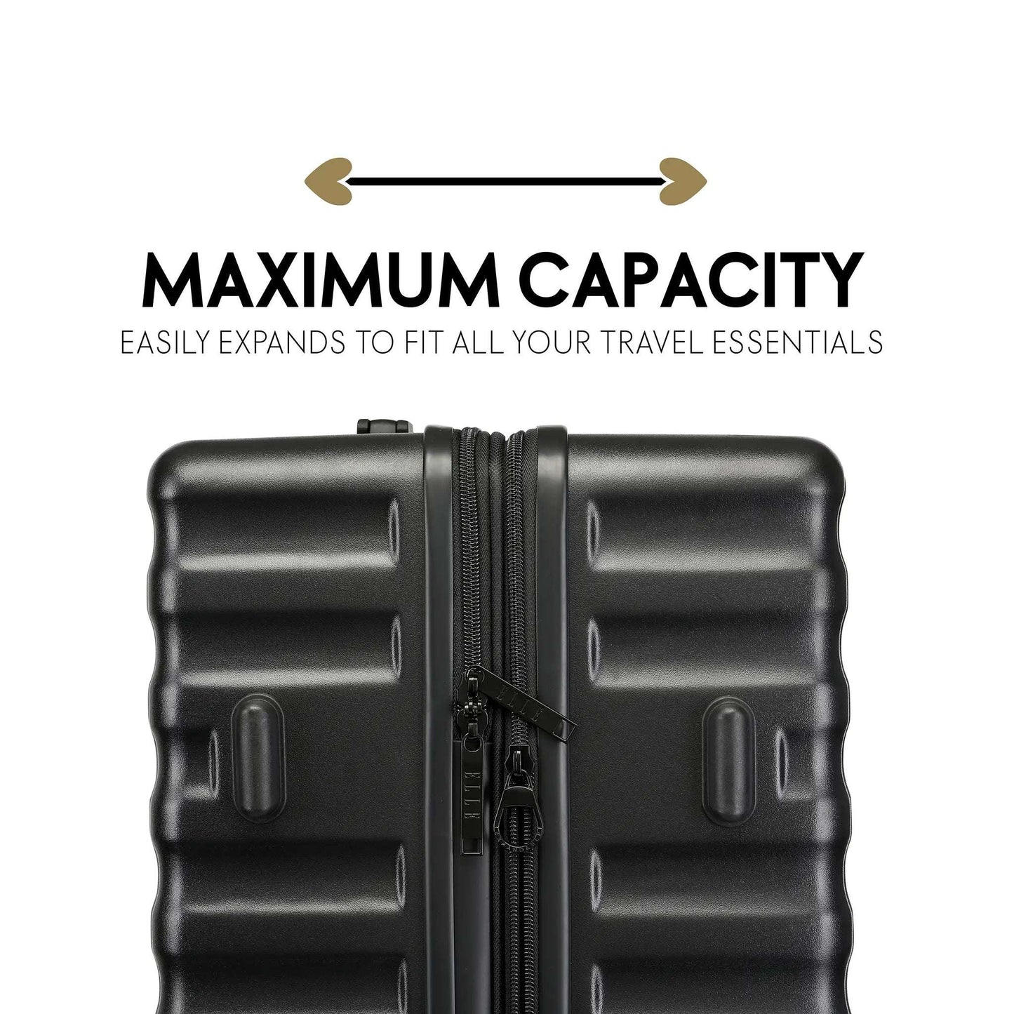 ELLE Excursion Chic Luggage Set - Stiles Supply Co.