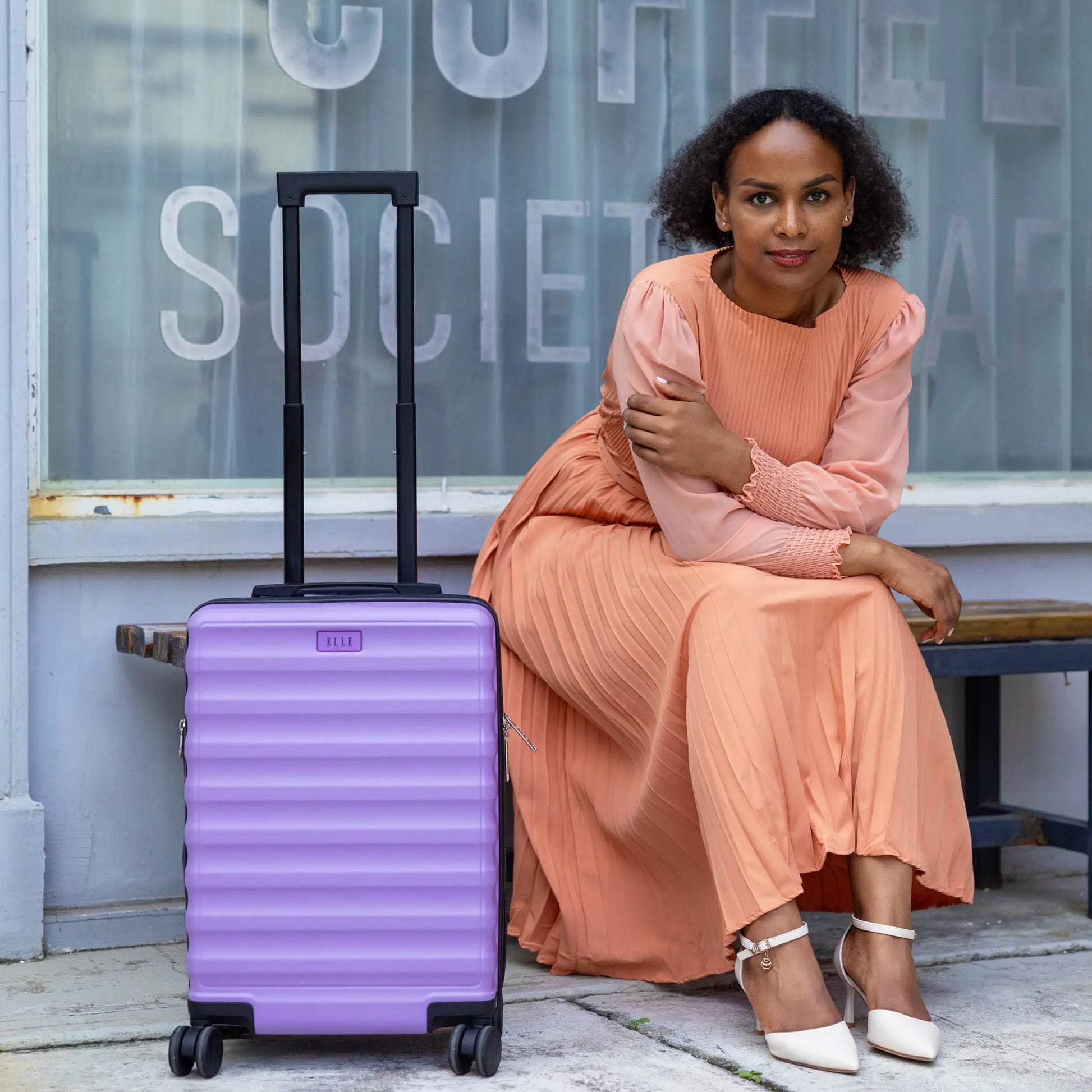 ELLE Excursion Chic Luggage Set - Stiles Supply Co.