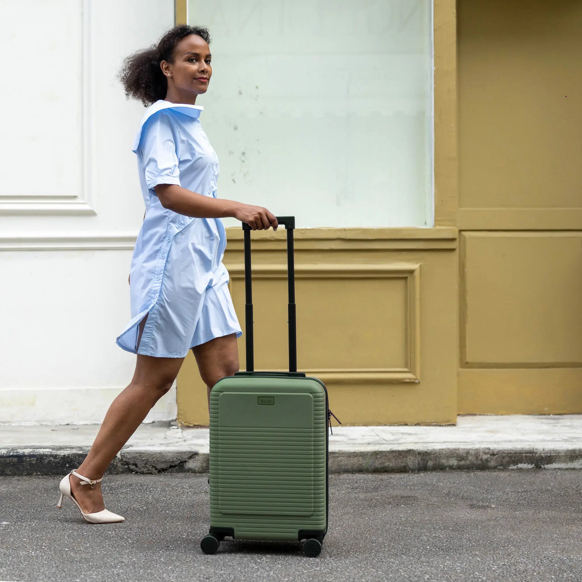 ELLE Passage Sleek Luggage Set - Stiles Supply Co.