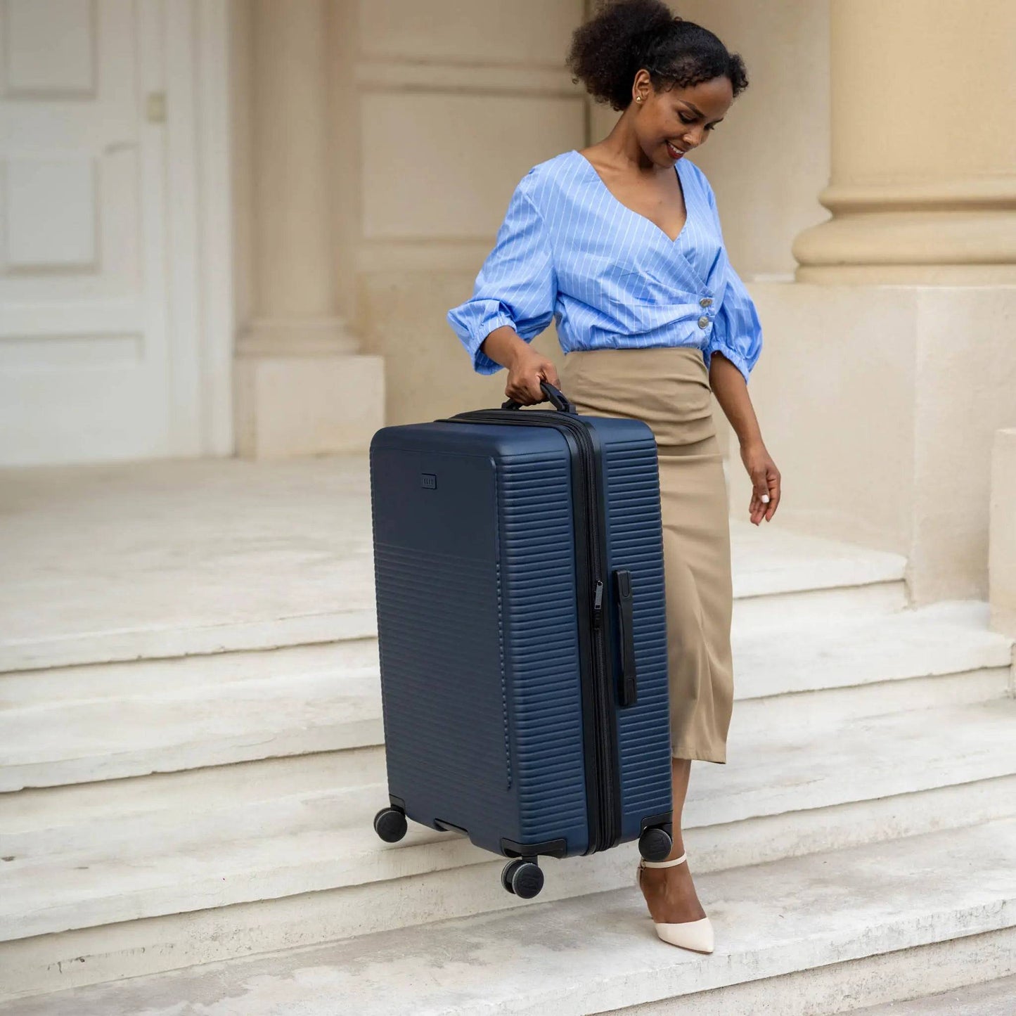ELLE Passage Sleek Luggage Set - Stiles Supply Co.