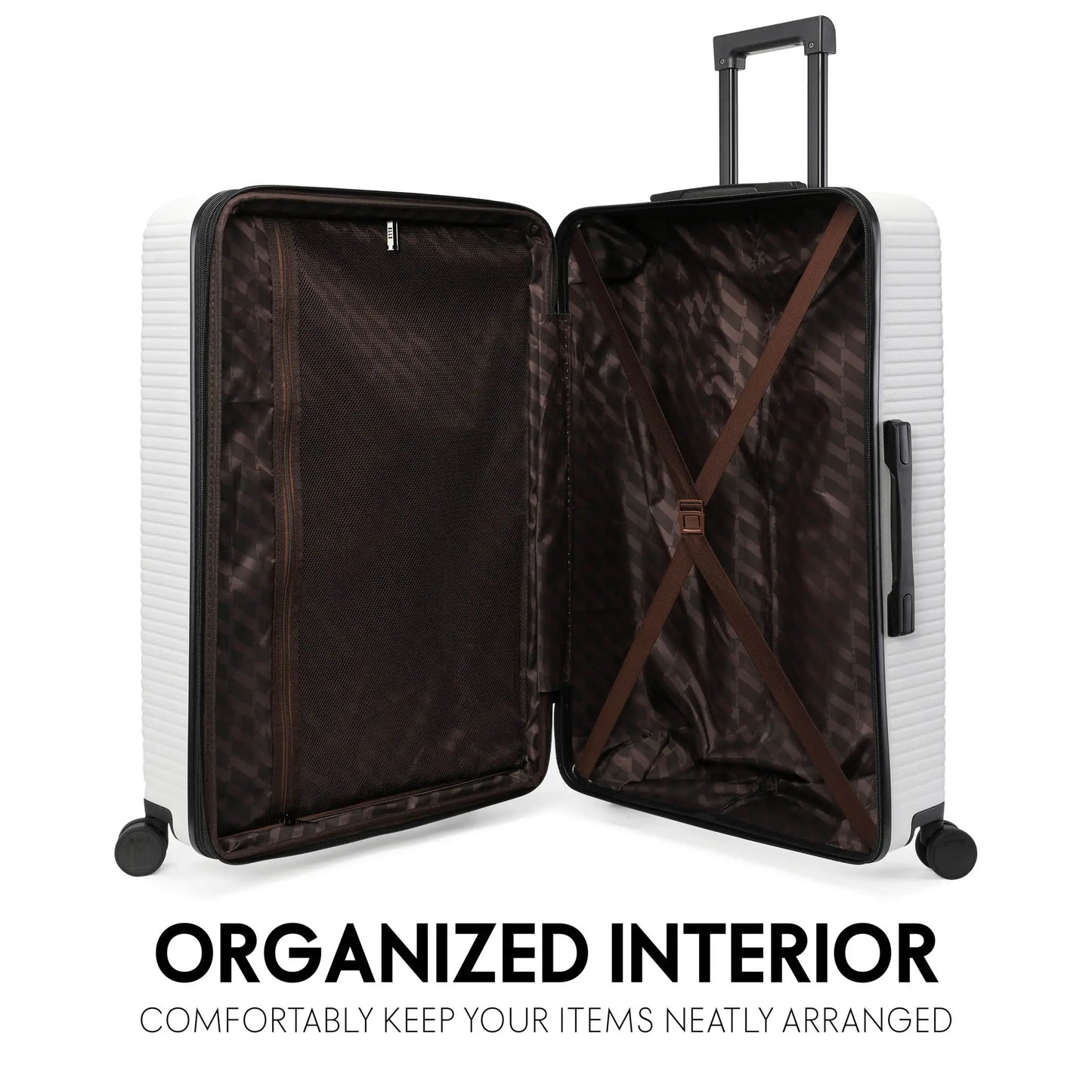 ELLE Passage Sleek Luggage Set - Stiles Supply Co.