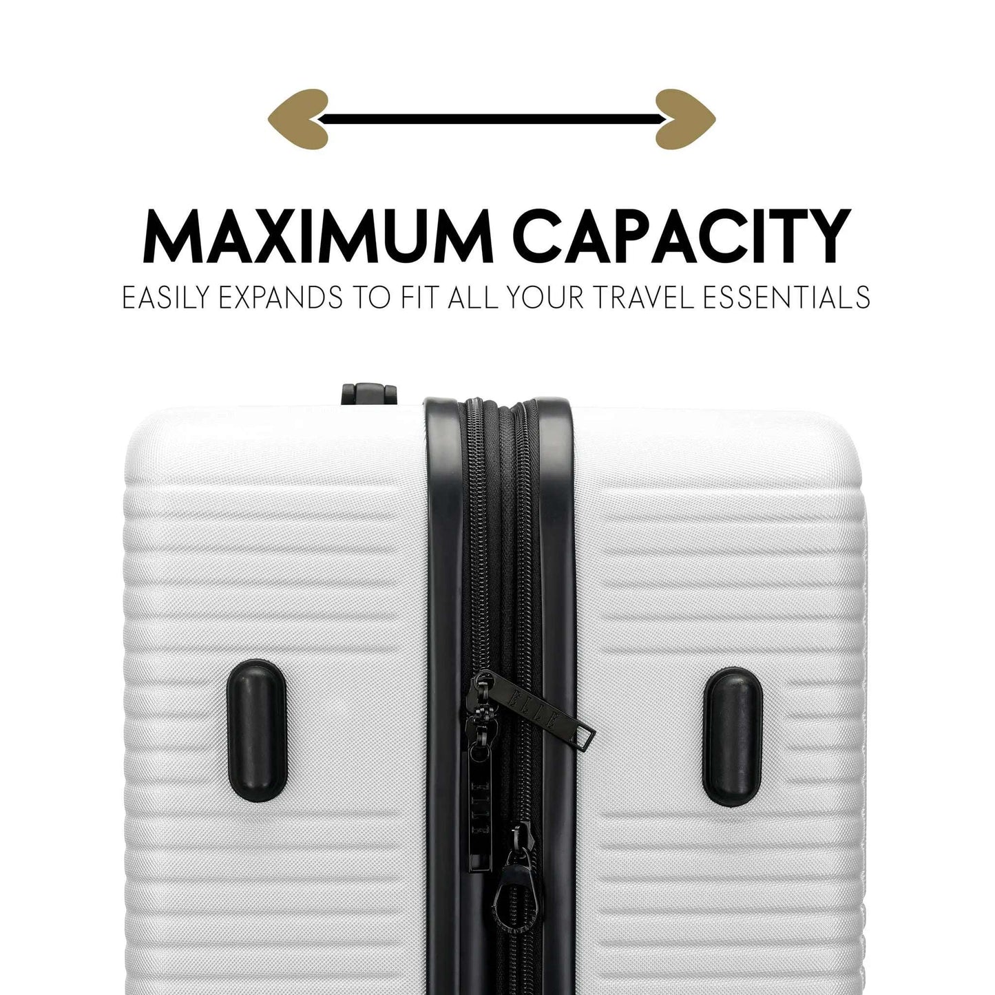 ELLE Passage Sleek Luggage Set - Stiles Supply Co.
