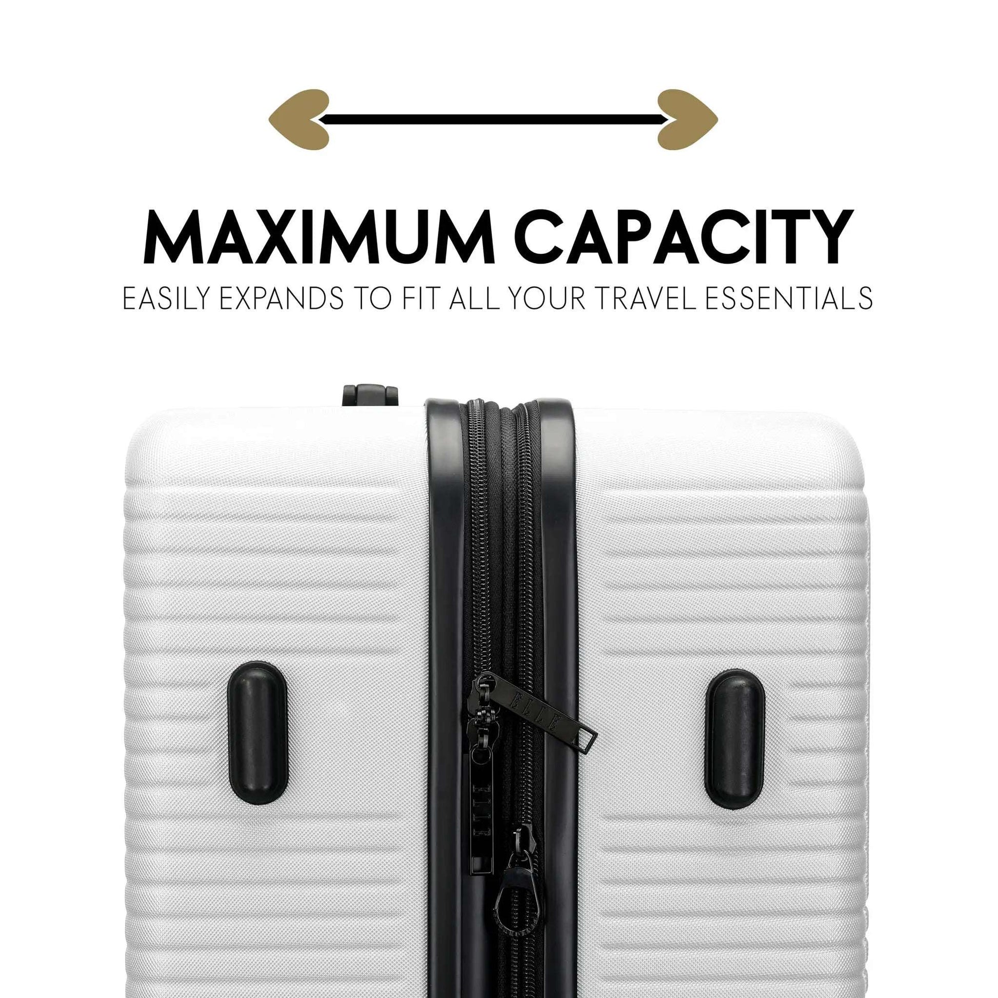 ELLE Passage Sleek Luggage Set - Stiles Supply Co.